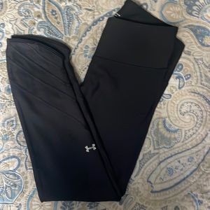 Black UA Compression HeatGear Athletic Pants